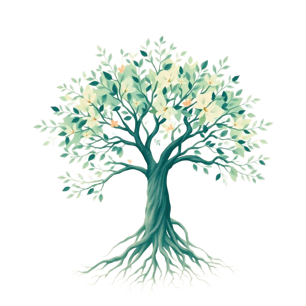 Botanical illustration symbolizing organizational growth through Cultivating Change